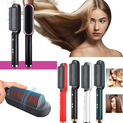 Alisado Perfecto en 5 Minutos con el Cepillo Plancha 2 en 1