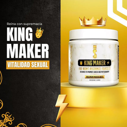 King Maker Plus | Vitalidad y Testosterona al Máximo