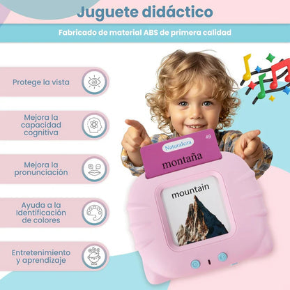 VerbaLingo - 114 Tarjetas Educativas en Español e Inglés + 100 Tarjetas GRATIS