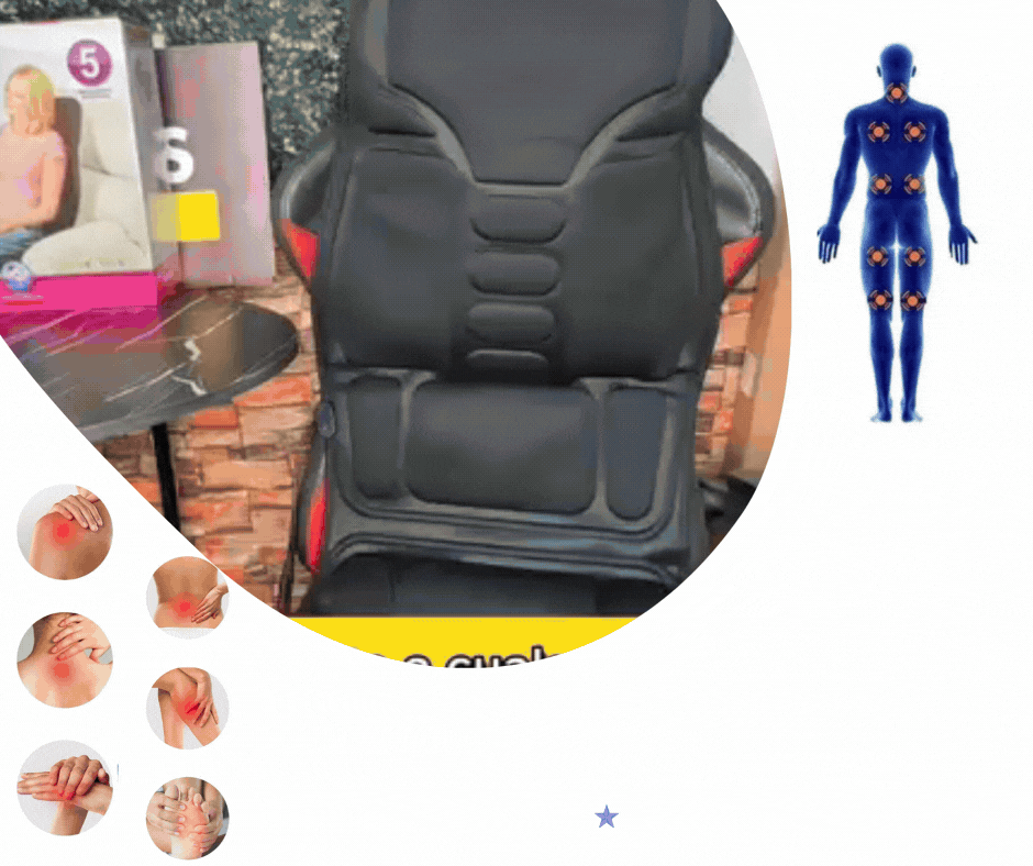 SILLA COJIN MASAJEADOR ROBOTICO