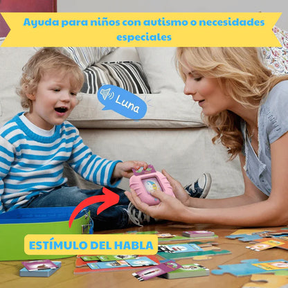 VerbaLingo - 114 Tarjetas Educativas en Español e Inglés + 100 Tarjetas GRATIS
