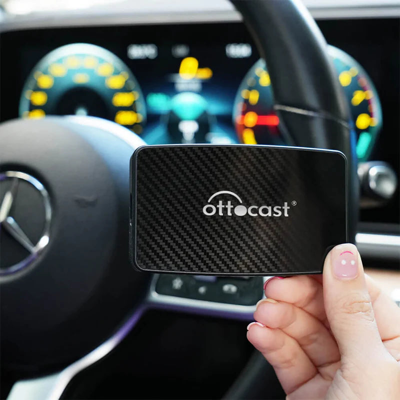 Dispositivo para coche Auto inalámbrica Play2Video Pro YouTube Netflix Prime Video mejorada 2025