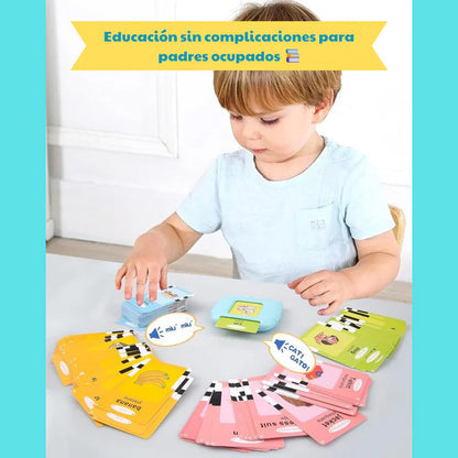 VerbaLingo - 114 Tarjetas Educativas en Español e Inglés + 100 Tarjetas GRATIS