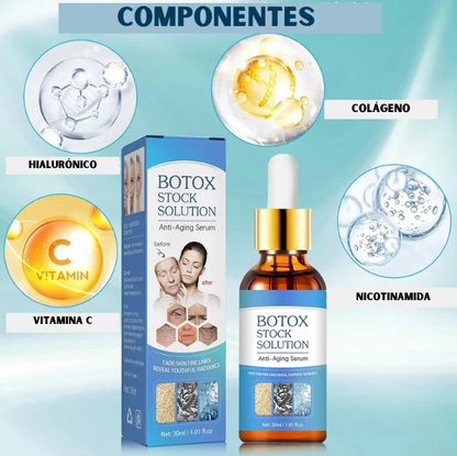 Botoz Stock Solution – Sérum Antiedad Reafirmante para una Piel Radiante PROMOCION 2 X 1 LLEVA GRATIS UNA UNIDAD ADICIONAL