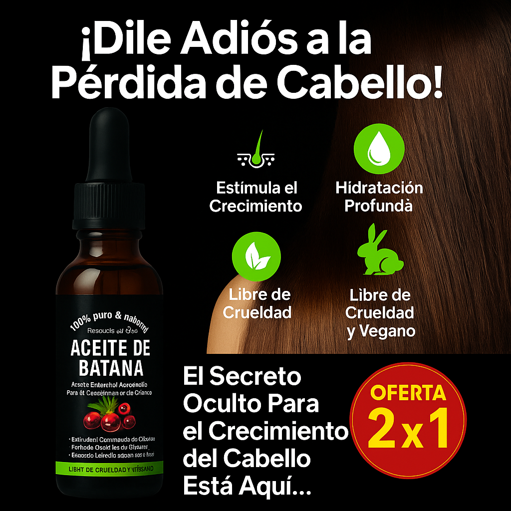 BatanaOil | Aceite Ultra Potente 2x1 - EL Y ELLA