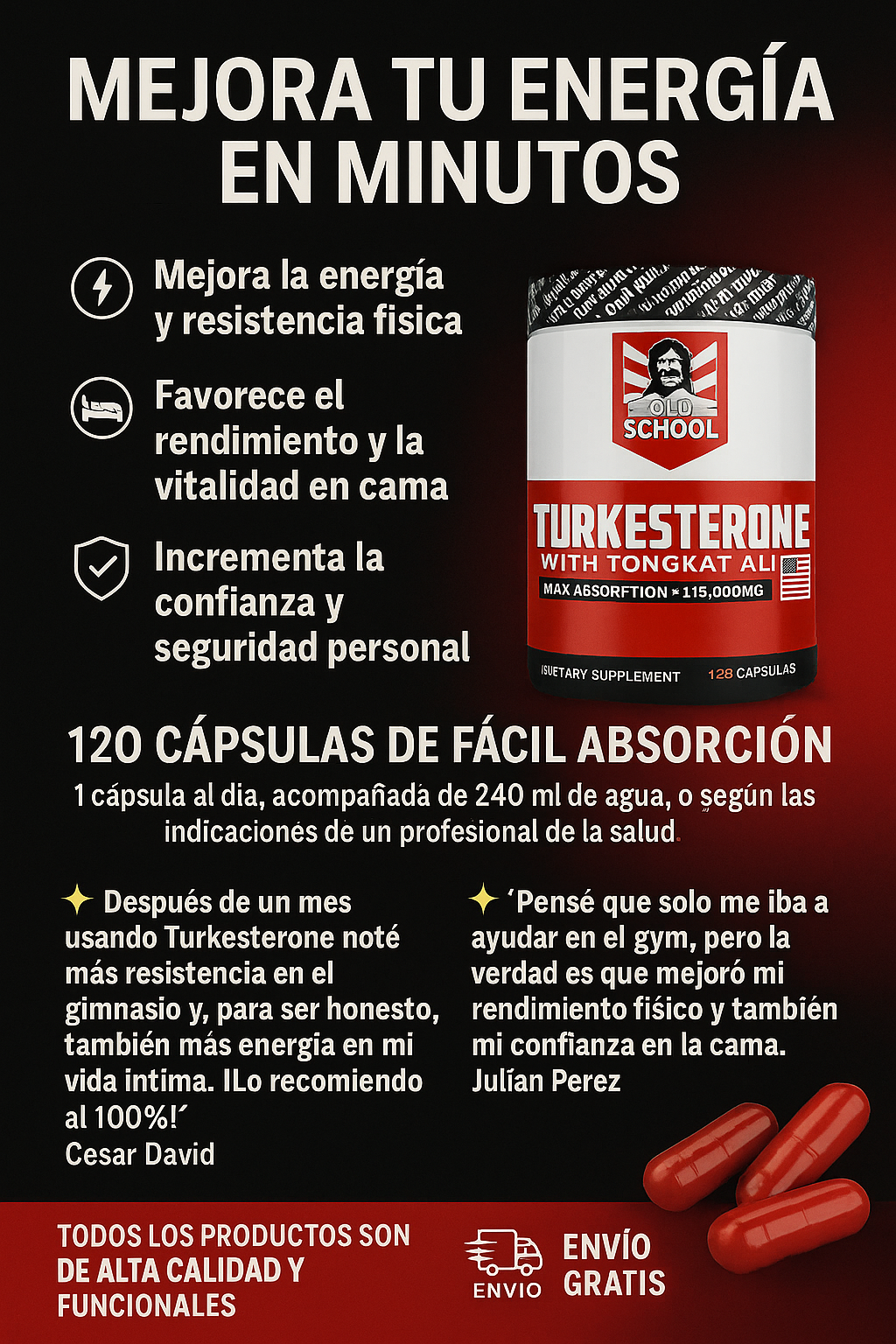 😓 ¿Cansado de sentirte sin energía, sin deseo y sin ver cambios en tu cuerpo?No dejes que la falta de vitalidad siga apagando tu confianza.