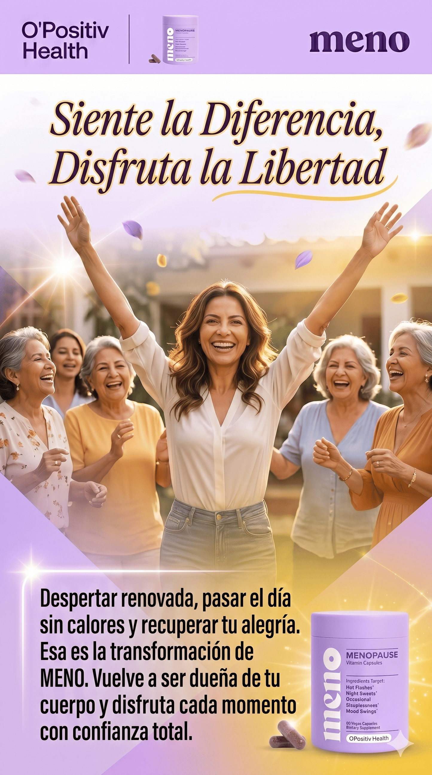 MENO® | Tu Aliado Natural Para una Menopausia Más Feliz