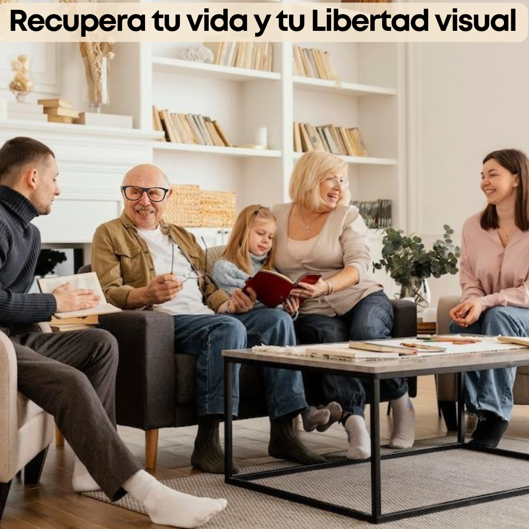 ¿Te cuesta enfocar a diferentes distancias y sientes que tus lentes ya no te ayudan?
