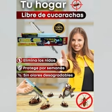 CHAK-GEL® DÍLE ADIÓS A LAS CUCARACHAS PARA SIEMPRE!