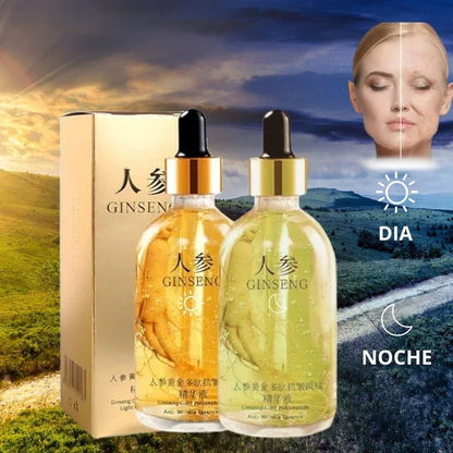 PROMO 2x1 Ginseng Dia y Noche® Serum 100% Natural Rejuvenece y Revitaliza + ENVIO GRATIS