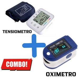 Combo Salud Total: Tensiómetro y Oxímetro para Monitoreo Preciso en Casa