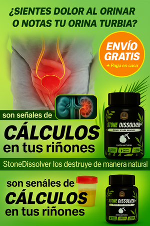 STONE DISSOLVER PLUS ® - SOLUCION NATURAL CONTRA LOS CALCULOS