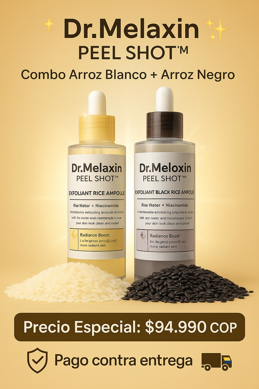 Línea de arroz puro - BELLEZA COREANA (Dr. Melaxin) COMBO X 2