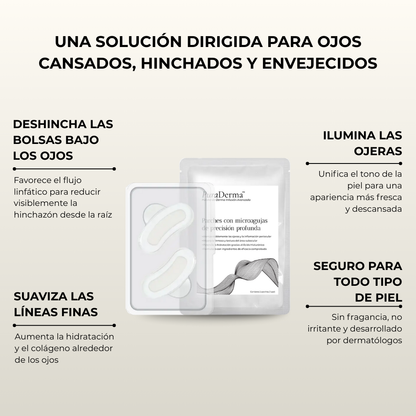 Parches PuraDerma™ - Reduce las ojeras