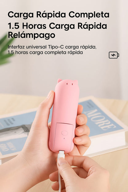 4 en 1 Banco de energía + Ventilador + Linterna + Soporte de Celular