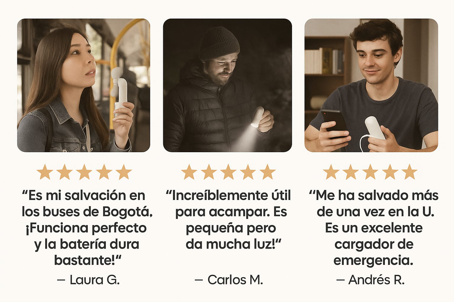 TESTIMONIOS