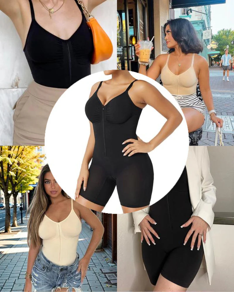 Body para control abdominal sin costura con cremallera (mes de las Madres) + Envió gratis