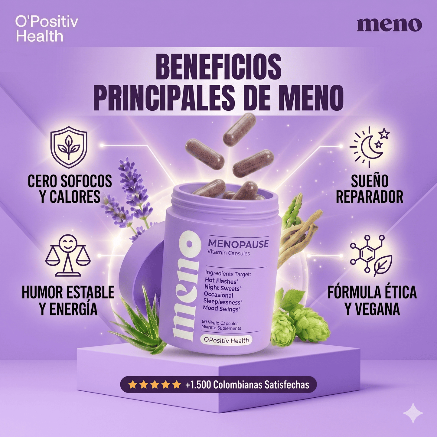 MENO® | Tu Aliado Natural Para una Menopausia Más Feliz