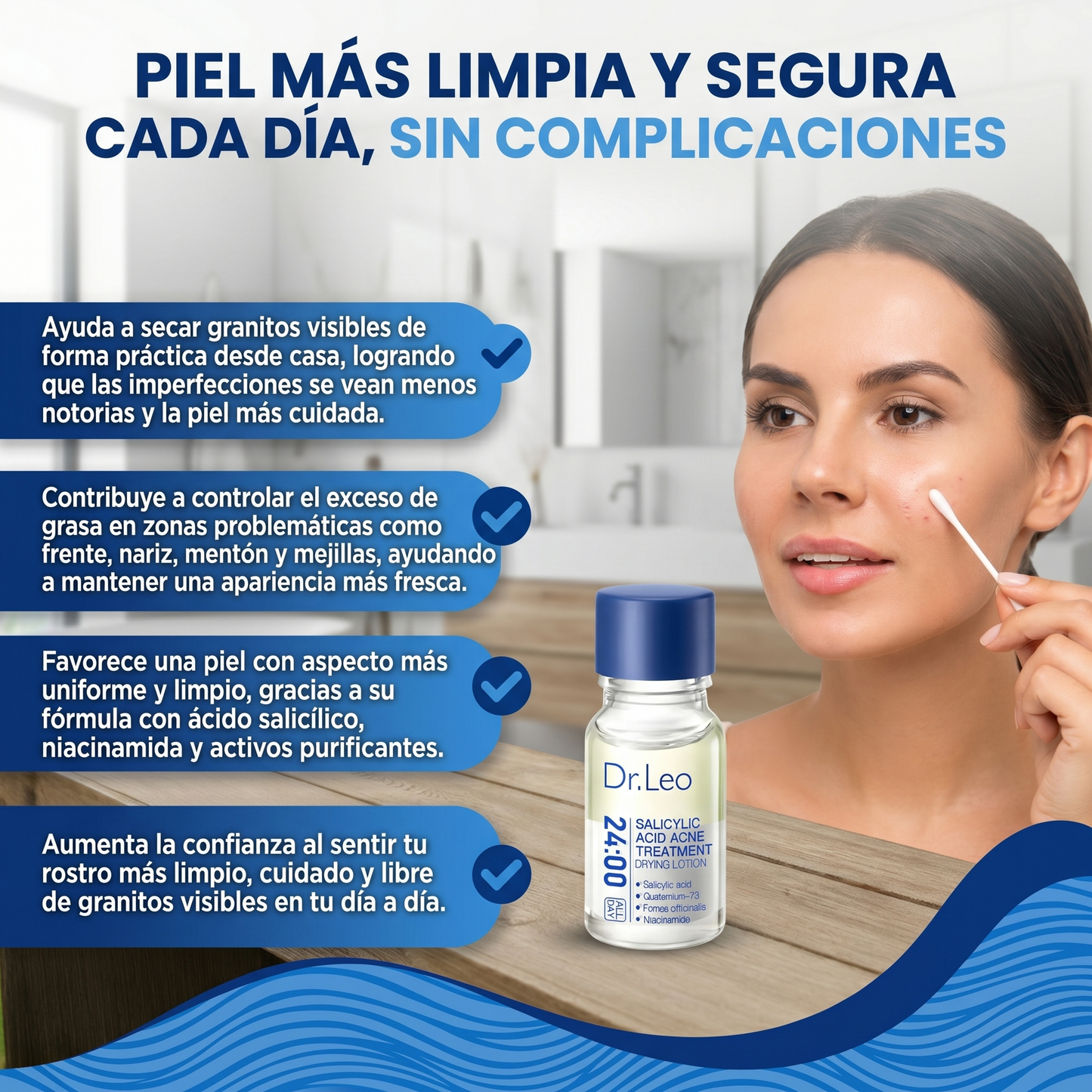 Loción Secante para Acné Dr. Leo