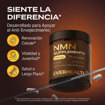 Suplemento NMN + Regalo Colágeno Marino Hidrolizado