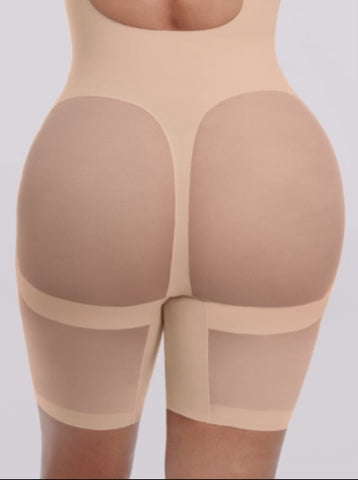 Traje de malla liso™ con espalda baja y muslo medio (50% Dto Regalo para Mamá)